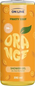 Forte Sweeden ON LINE Fruity Shot Żel pod prysznic Orange 390 ml 1