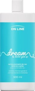 On Line ON LINE Emocje Żel i płyn do kąpieli 2w1 Dream 900 ml 1