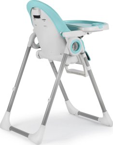 Ricokids Krzesełko do karmienia ze stolikiem, leżaczek Belo niebieskie + pałąk z zabawkami 5