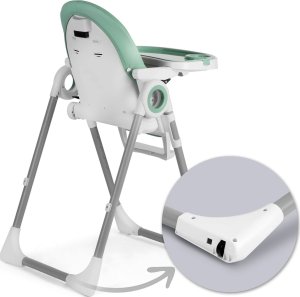 Ricokids Krzesełko do karmienia ze stolikiem, leżaczek Belo zielone + pałąk z zabawkami 8