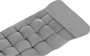 Gardlov Poduszka pikowana na leżak ogrodowy szara 23490 2