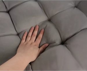 Gardlov Poduszka pikowana na leżak ogrodowy szara 23490 4