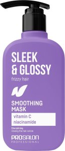 Chantal PROSALON Sleek&Glossy Wygładzająca maska do włosów 375 ml 1