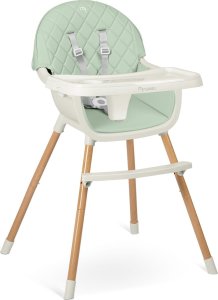 Krzesełko do karmienia Nukido Lilo miętowe 3