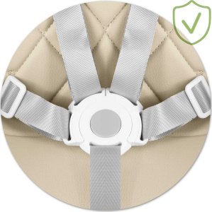 Krzesełko do karmienia Nukido Lilo beżowe 11