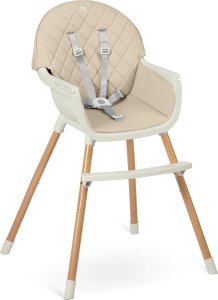 Krzesełko do karmienia Nukido Lilo beżowe 4