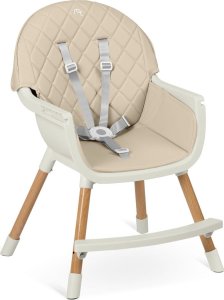 Krzesełko do karmienia Nukido Lilo beżowe 6