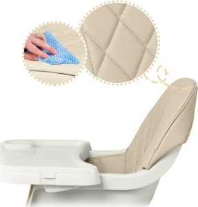 Krzesełko do karmienia Nukido Lilo beżowe 9