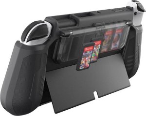 SteelDigi Etui ochronne do Nintendo Switch OLED Kiwi Home N19 czarne 1