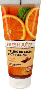 Fresh Juice FRESH JUICE Peeling do ciała - Pomarańcza i Cynamon 200 ml 1