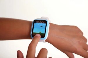 Smartwatch HELMER HELMER KW 801 smartwatch / zegarek sportowy LCD Cyfrowy Ekran dotykowy 3