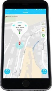 Smartwatch HELMER HELMER LK 707 smartwatch / zegarek sportowy LCD Cyfrowy Ekran dotykowy 2G GPS 4