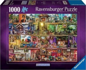 Ravensburger Puzzle 1000 Psy w bibliotece 1