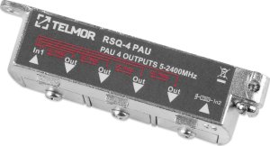 Konwerter światłowodowy Telkom-Telmor RSQ-4 PAU QUICK SPLITTER 4X 2.4G TELMOR 1