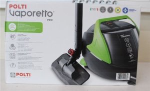 Polti SALE OUT. | Polti | Steam cleaner | PTEU0280 Vaporetto Pro 95_Turbo Flexi | Power 1100 W | Steam pressure 5 bar | Water tank capacity 1.3 L | Black/Green | DAMAGED PACKAGING,SCRATCHED  FLEXIBLE HOSE WITH REMOTE CONTROL ON SIDE , SCRATCHED PARQUET B 1