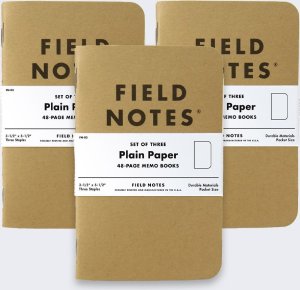 HP Notes Field Notes Original Kraft Gładki 3 Pack 1