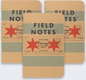 New Era Notes Field Notes Chicago Edition Kratka 3 Pac 1