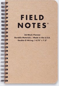 Vintage Publishing Planer 56Tygodniowy Field Notes 1