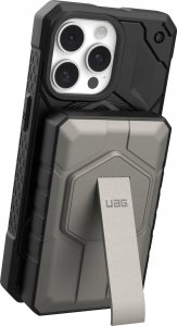 Powerbank Baseus UAG Rugged 10K - powerbank 10000 mAh z podstawką, ładowanie bezprzewodowe 10W, kompatybilny z MagSafe, kabel w zestawie (black/titanium) 7