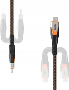 Kabel USB C2G USB-C - USB-C 0.75 m Pomarańczowy (9B4415114097) 7