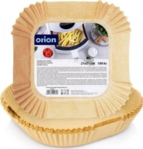 Heckermann WKŁAD PAPIEROWY DO FRYTOWNICY 21x21cm 100szt. KWADRATOWY 120071 12