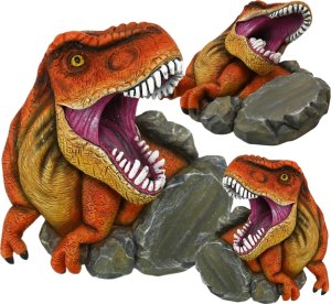 Magnes Z Tyranozaurem Na Lodówkę Ozdoba Dinozaur T-Rex Prezent Silny Magnes 1