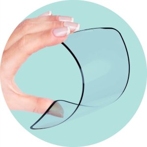 Hello Case 2 SZTUKI | Szkło Hybrydowe do Vivo Y72 5g (szybka 9H, pełne 5D, ochronne) 2