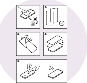 Hello Case 3 SZTUKI | Szkło Hartowane do Motorola Moto G8 Plus (szybka 9H, 2.5D) 5