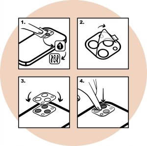 Hello Case SZKŁO NA APARAT DO XIAOMI MI A3 SZKIEŁKO OCHRONNE NA OBIEKTYW KAMERĘ TYŁ 9H 5