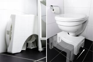 Maximex Podnóżek do toalety, plastikowy 3