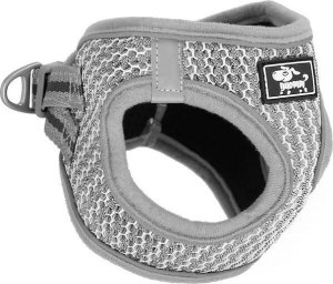 Springos Komplet szelki bezuciskowe dla psa, kota L 14-20 kg + smycz 150 cm szara UNIWERSALNY 5