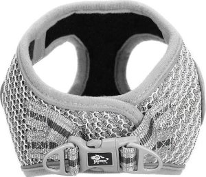 Springos Komplet szelki bezuciskowe dla psa, kota L 14-20 kg + smycz 150 cm szara UNIWERSALNY 7