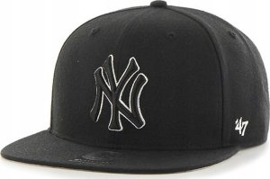 47brand 47 Brand MLB New York Yankees No Shot Cap B-NSHOT17WBP-BKB Czarne One size 1