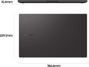 Laptop Samsung Laptop Samsung Galaxy Book2 15,6 LED FHD i7-1255U 8GB 512GB W11 Grafitowy 3