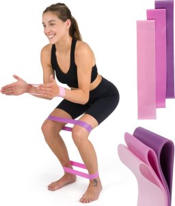 Soxo Zestaw 3x Gumy oporowe Soxo róż 8