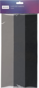 Soxo Zestaw 3x Gumy oporowe Soxo szary 7