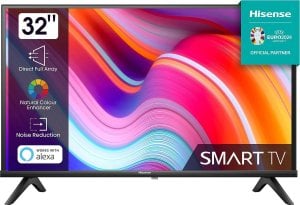 Telewizor Hisense Telewizor Hisense 32E4KT 32" HD DLED 60 Hz Smart TV VIDAA DVB-T2 Czarny 1