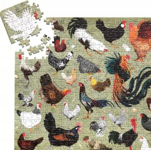 Czuczu Puzzlove CzuCzu Kury 1000el puzzle rodzinne 4