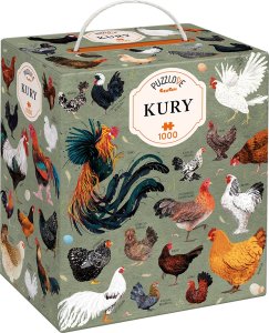 Czuczu Puzzlove CzuCzu Kury 1000el puzzle rodzinne 5