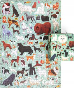 Czuczu Puzzlove CzuCzu Psy 1000el puzzle rodzinne 4