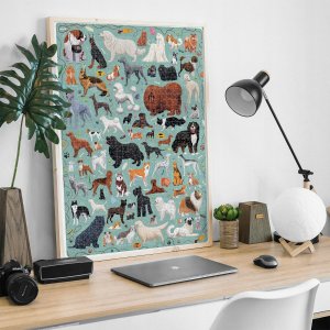 Czuczu Puzzlove CzuCzu Psy 1000el puzzle rodzinne 7