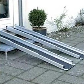 Mobilex Rampa teleskopowa dla wózków inwalidzkich 300 cm 1