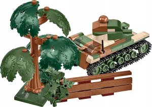 Cobi COBI 2719 Historical Collection WWII Francuski lekki czołg piechoty Renault R-35 258 klocków 6