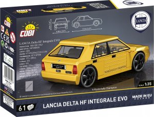 Cobi COBI 24515 Youngtimer Lancia Delta HF Integrale EVO 1991 61 klocków 3