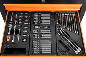 Neo Szafka warsztatowa, 5 szuflad + 117 narzędzi (84-214-6) 4