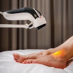 Lampa Bioptron MedAll z filtrem fulerenowym + statyw PAG-960-SET Zepter Filtr Indygo 14