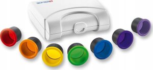 Lampa Bioptron MedAll z filtrem fulerenowym + statyw PAG-960-SET Zepter Filtr Indygo 8