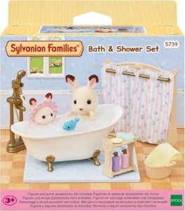Sylvanian Families Zestaw łazienka z wanną i prysznicem (5739SYL) 6