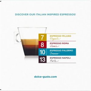 Nescafe NESCAFE Dolce Gusto Espresso Palermo 8