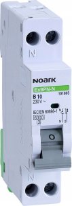 Noark Wyłącznik nadprądowy Noark 101605 Ex9PN-N 1PN B10 6KA 1